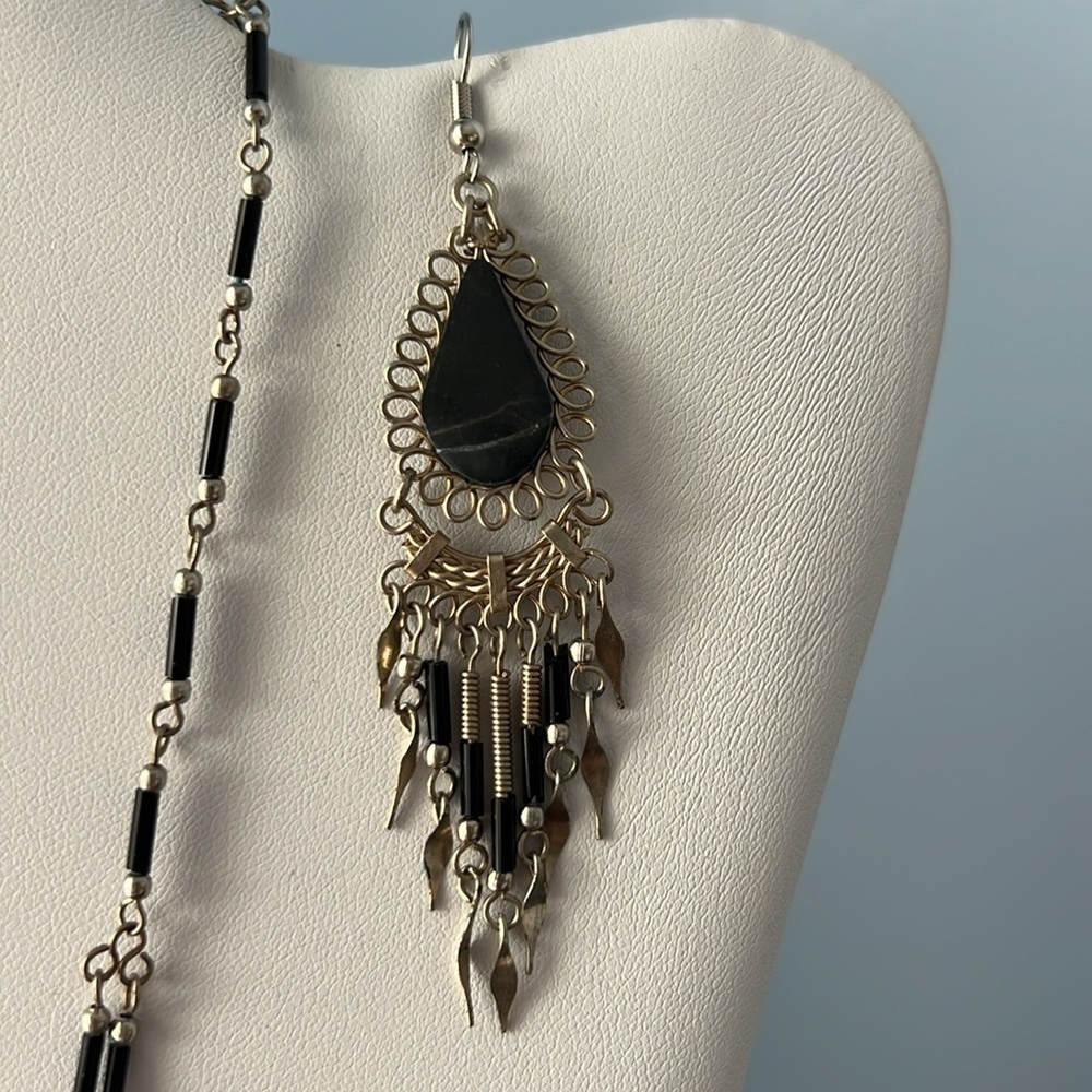 Native American style jewelry set- necklace, earrings and bracelet- NWOT - Picture 4 of 11